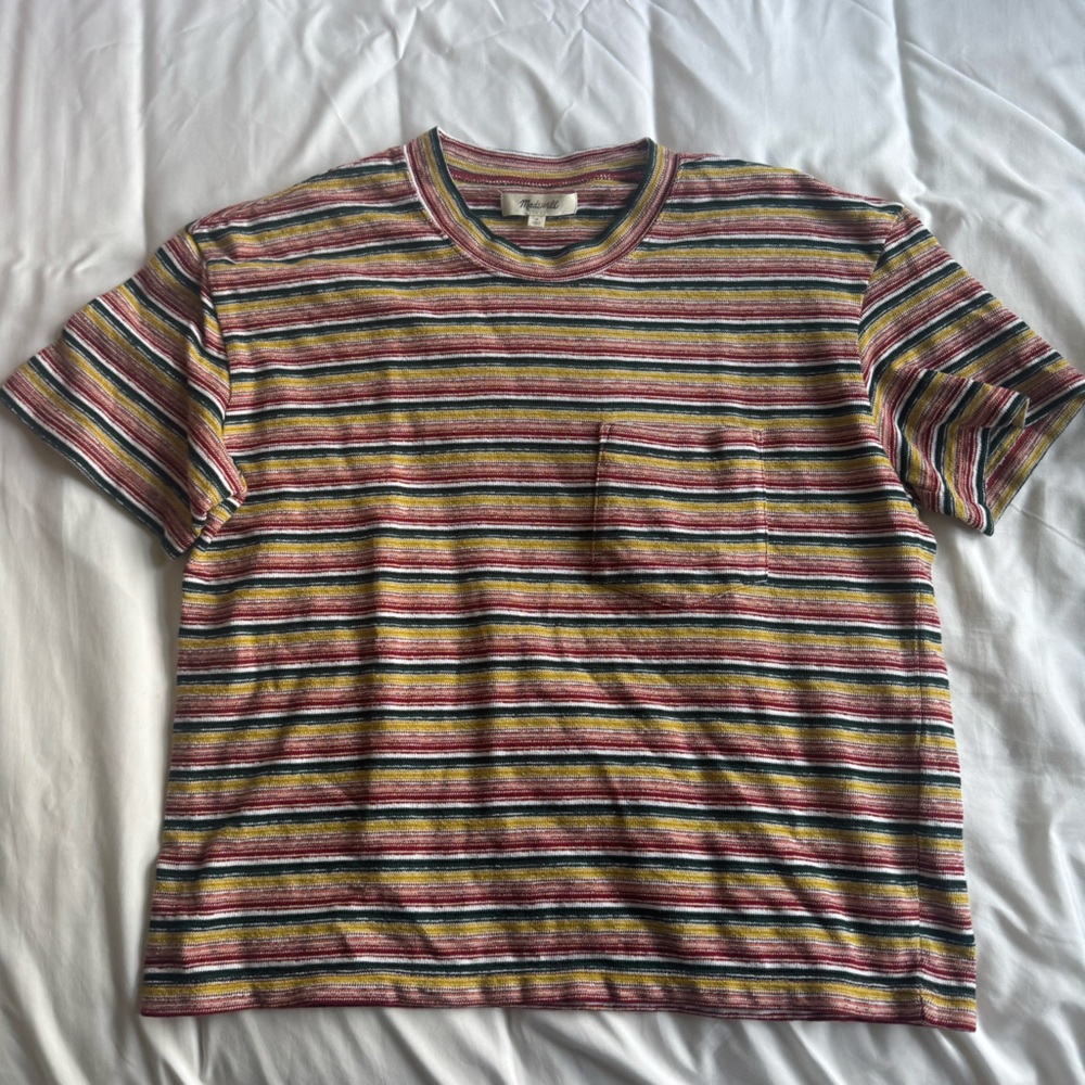 Madewell Multicolor Striped Tee